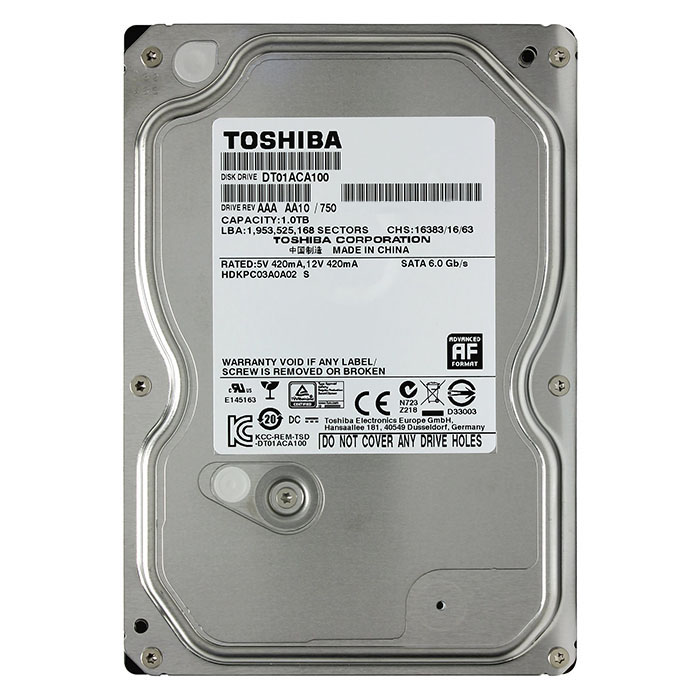 هارد اینترنال توشیبا مدل DT01ACA100