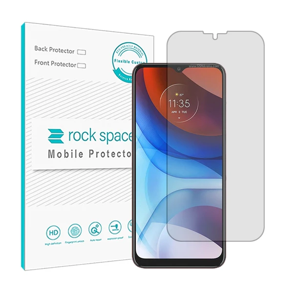 محافظ صفحه نمایش شفاف راک اسپیس مدل HyGEL مناسب برای گوشی موبایل موتورولا Moto E71 Power