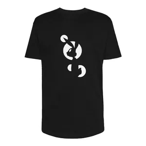 تی شرت لانگ مردانه مدل Rabbit کد Sh010 رنگ مشکی