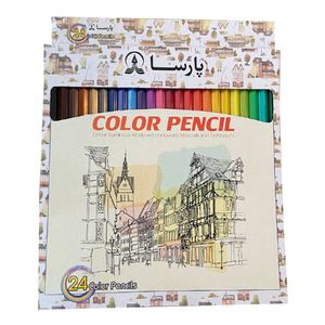 نقد و بررسی مداد رنگی 24 رنگ پارسا مدل sketch توسط خریداران