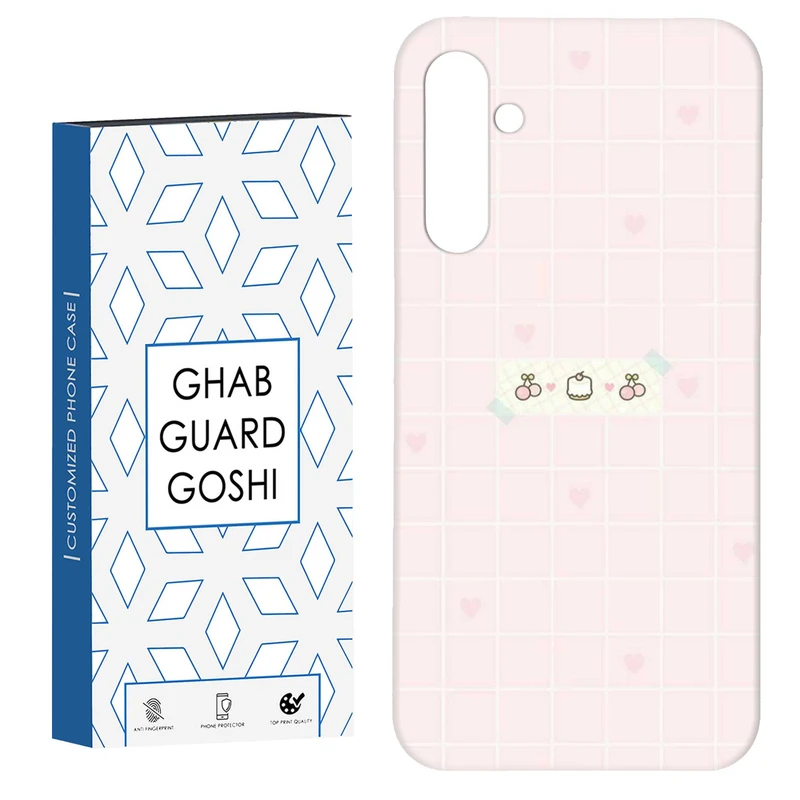 کاور قاب گارد گوشی طرح کیک گیلاس کد Dimo-314 مناسب برای گوشی موبایل سامسونگ GALAXY A15