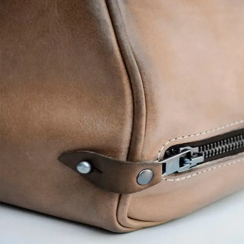 یراق نک دکمه چرم دوزی مدل Nak-Stl-2 بسته 2 عددی