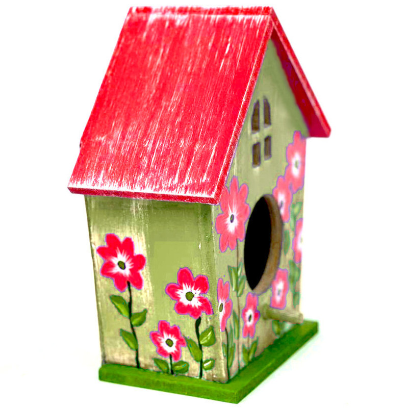 لانه پرنده مدل کلبه چوبی کد MEDIUM15