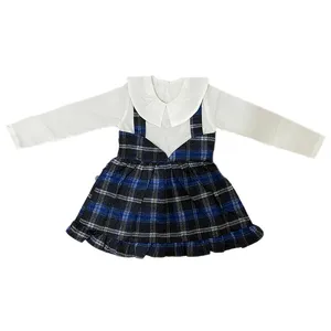 پیراهن دخترانه مدل چهارخانه