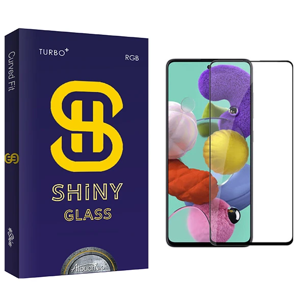 محافظ صفحه نمایش آتوچبو مدل Shiny Glass مناسب برای گوشی موبایل سامسونگ Galaxy A71