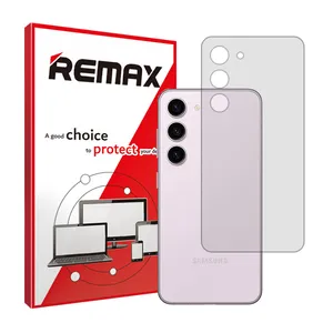 Remax transparent HyGEL model back protector suitable for Samsung Galaxy S23 mobile phones