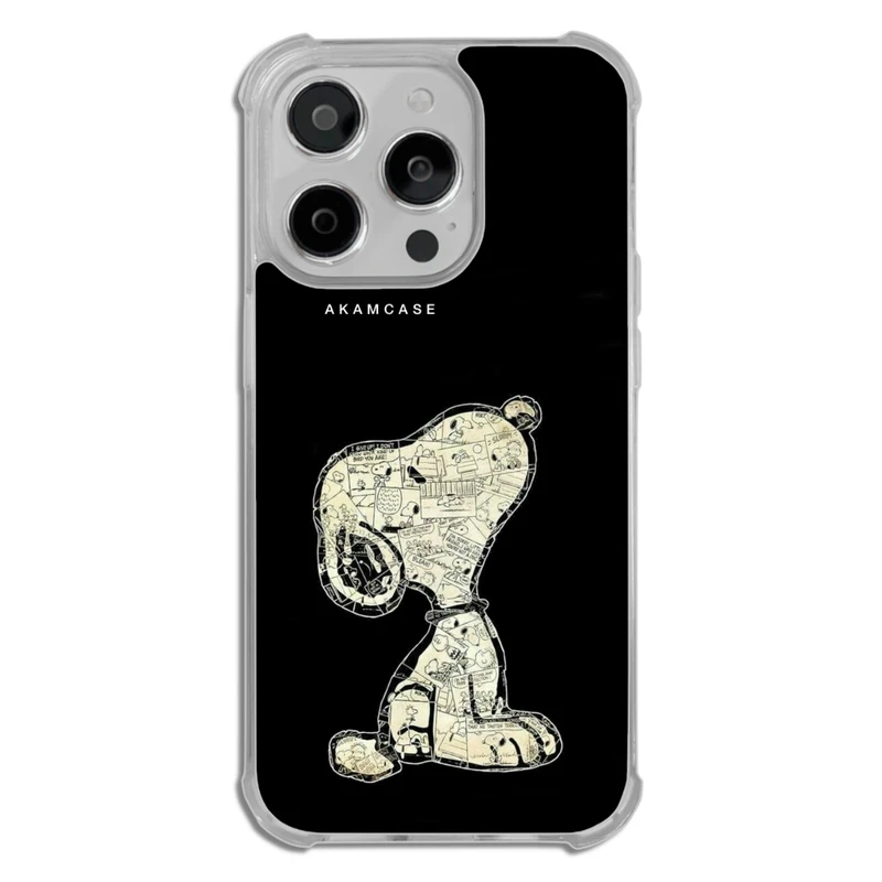 کاور آکام مدل AMCWTA14PRO-SNOOPY10 مناسب برای گوشی موبایل اپل iPhone 14 Pro