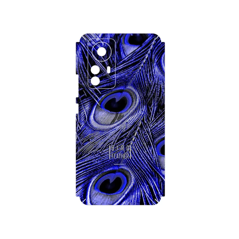 برچسب پوششی ماهوت مدل Purple Feather مناسب برای گوشی موبایل شیائومی 12 Pro
