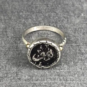 انگشتر نقره مردانه گیرا مدل G297