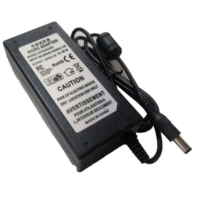 آداپتور 24 ولت 2 آمپر مدل 24V-2A