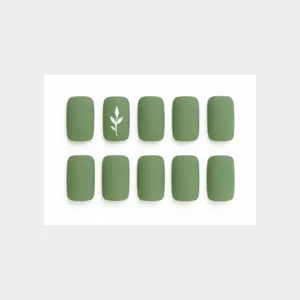 ناخن مصنوعی دست مدل ماچا بسته 10 عددی