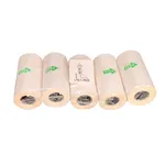 کاغذ پرینتر حرارتی پشت چسبدار پایتخت رول مدل LA3W بسته 5 عددی