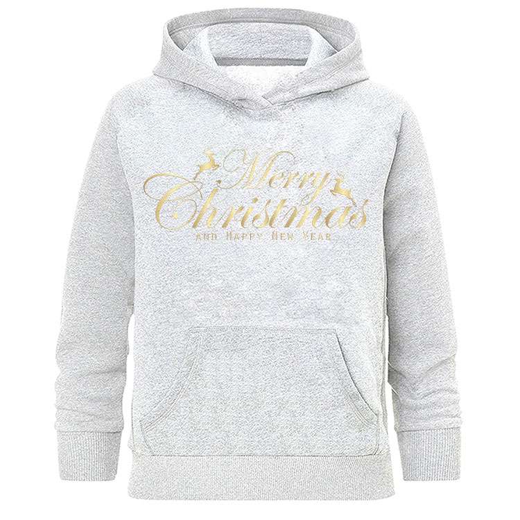 هودی زنانه طرح کریسمس مدل Z733