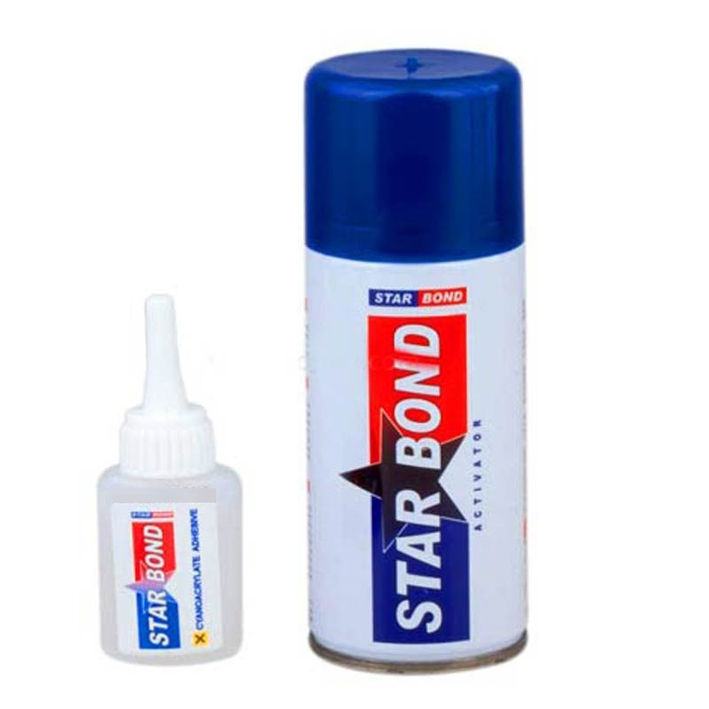 چسب 123 استار باند مدل Activator حجم 400 میلی لیتر بسته 2 عددی چسب 123 استار باند مدل Activator حجم 400 میلی لیتر بسته 2 عددی