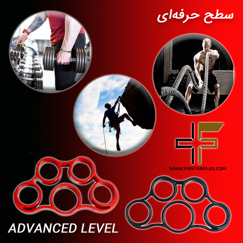 حلقه تقویت مچ و انگشت مدل FANTAAPLUS بسته 6 عددی