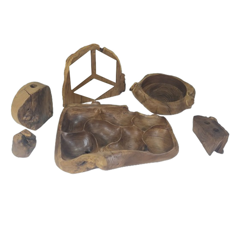 مجموعه ظروف هفت سین 6 پارچه مدل B317