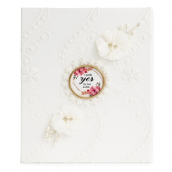 دفتر بله برون مدل گل نسترن کد502