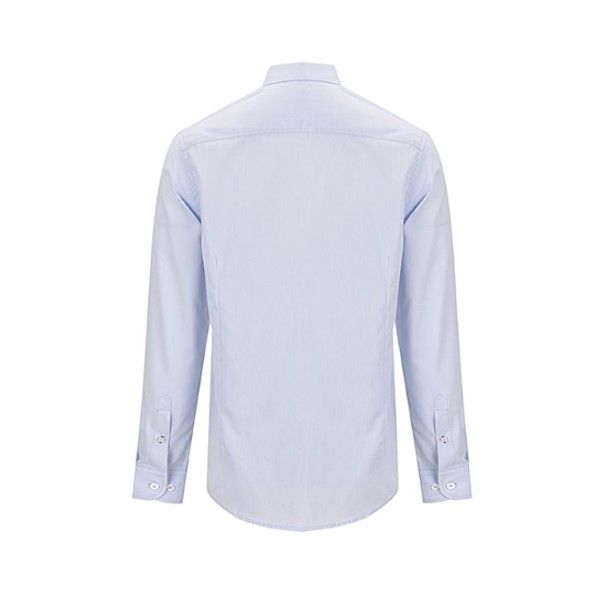 پیراهن آستین بلند مردانه بادی اسپینر مدل 1255 کد 1 رنگ آبی  -  - 3