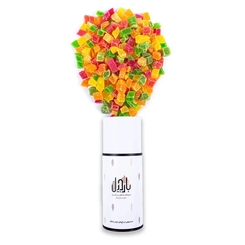 آناناس خشک حبه ای رنگی بارجیل - 250 گرم