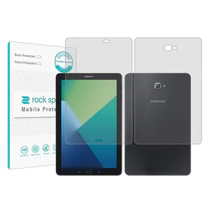 Rockspace model Hygel screen protector suitable for Samsung Galaxy Tab A 10.1 2016 tablet along with tablet back protector