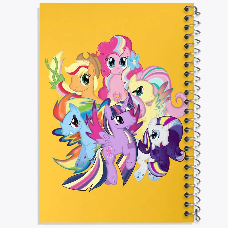 دفتر شطرنجی 50 برگ خندالو طرح اسب پونی کد 24867