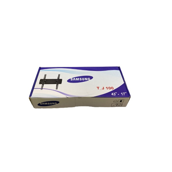 پایه دیواری تلویزیون  مدل T-J100 مناسب تلویزیون های 17 تا 43 اینچ