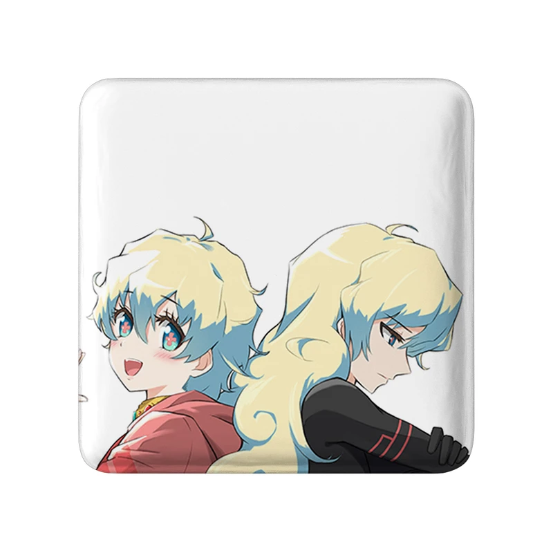 مگنت خندالو طرح نیا انیمه گورن لاگان مدل مربعی کد 32314