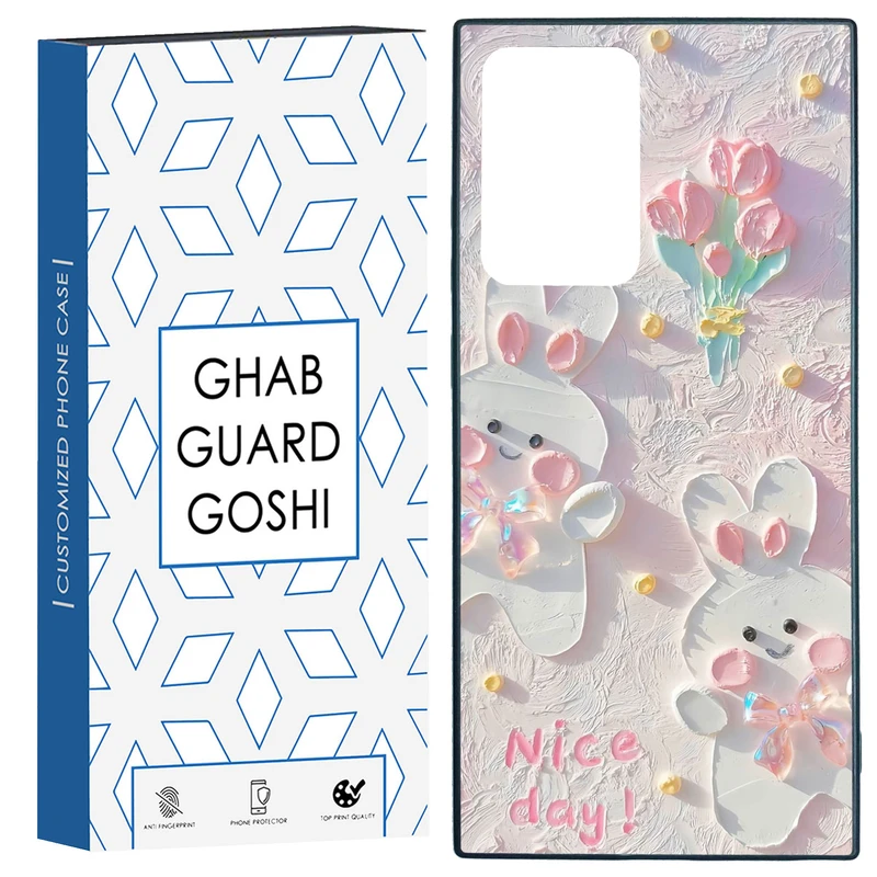 کاور قاب گارد گوشی طرح گل کد TPU-214 مناسب برای گوشی موبایل سامسونگ Galaxy Note 20 Ultra