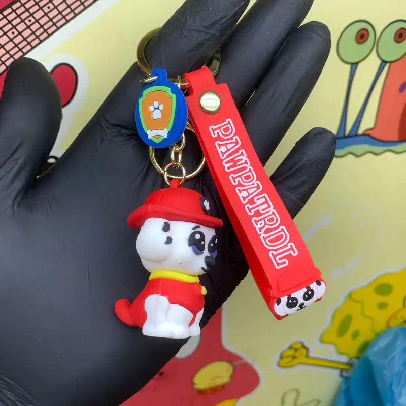 جاکلیدی مدل سیلیکونی طرح سگ نگهبان