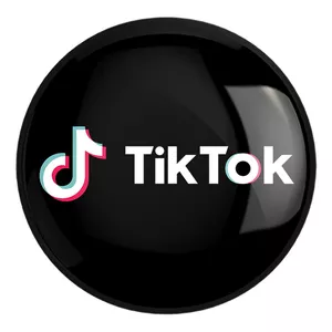 پیکسل خندالو طرح تیک تاک Tik Tok کد 8411 مدل بزرگ