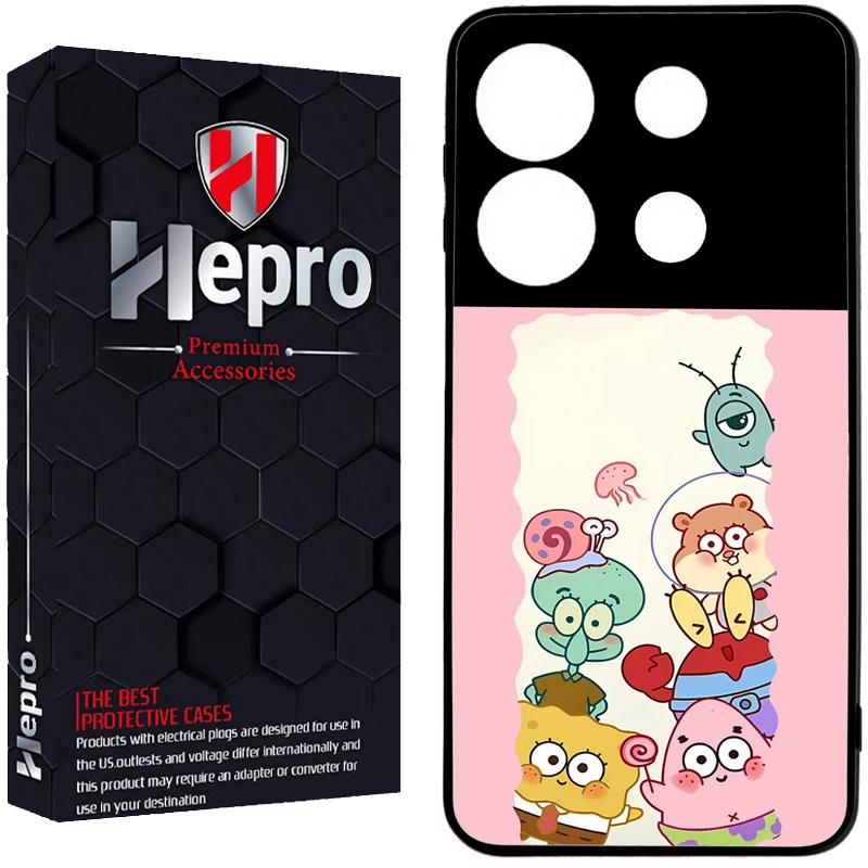 کاور هپرو طرح فانتزی مدل TPU مناسب برای گوشی موبایل شیائومی REDMI NOTE 13 PRO 5G