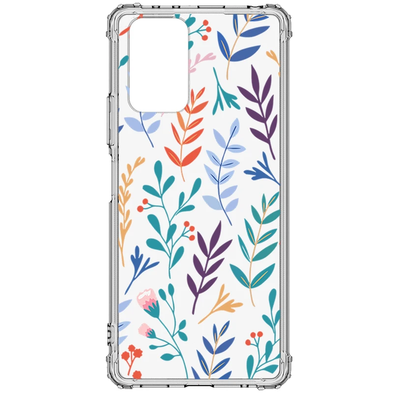 کاور طرح  Tiny Leaves مناسب برای گوشی موبایل شیائومی Redmi Note 10