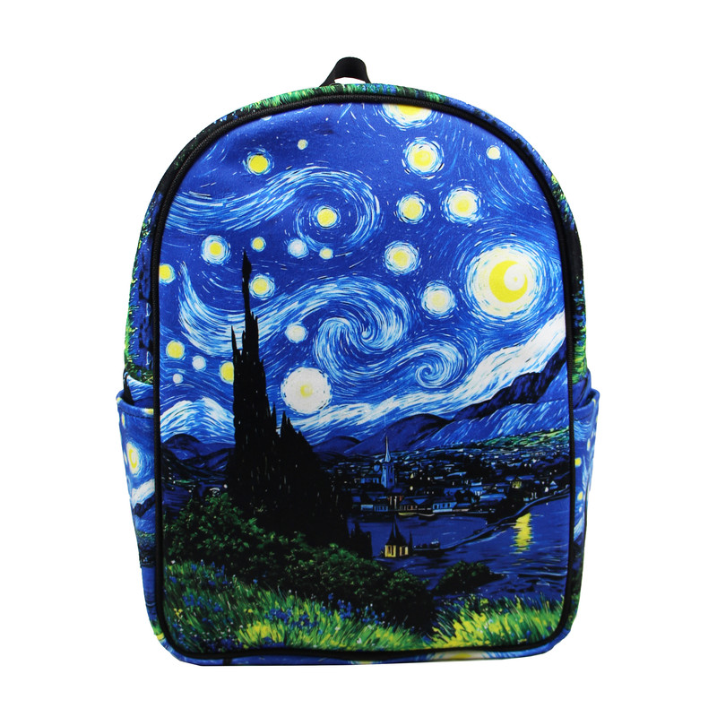 کوله پشتی مدل شب پرستاره ونگوگ