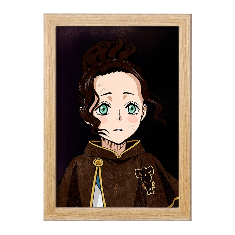 تابلو خندالو مدل چارمی پاپیستون انیمه بلک کلاور Black Clover  کد 11708