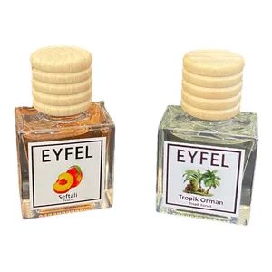 خوشبوکننده خودرو ایفل مدل هلو و جگل استوایی کد Peach-Tropic Forest حجم 10میلی‌لیتر بسته 2 عددی