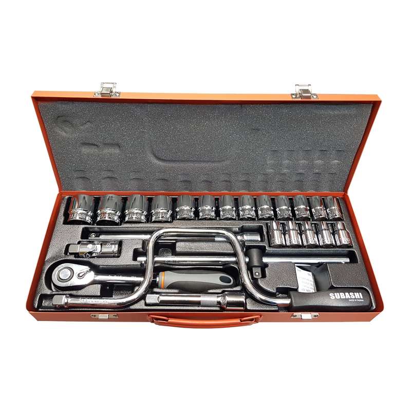 مجموعه 24 عددی آچار بکس سوباشی مدل TK720256