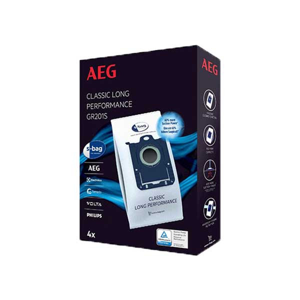 پاکت جاروبرقی اس-بگ مدل Classic Long GR 201S مناسب جاروبرقی های فیلیپس و آاگ و الکترولوکس و دوو