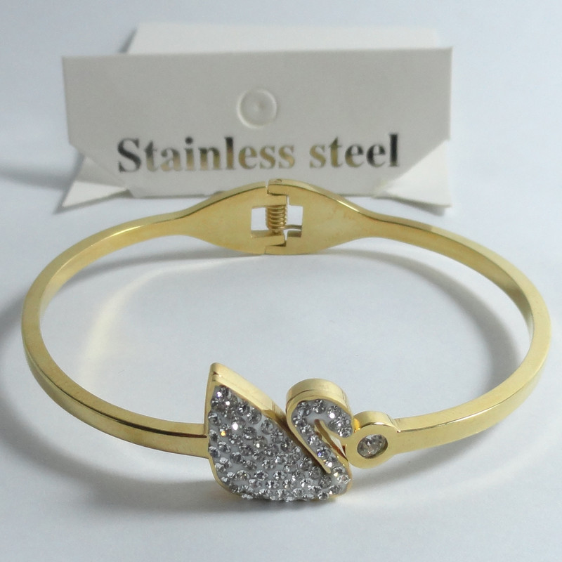 دستبند دخترانه مدل قو کد AM01 دستبند دخترانه مدل قو کد AM01