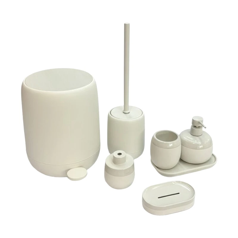 ست سرویس بهداشتی 7 تکه دلفین مدل NL-752-cr