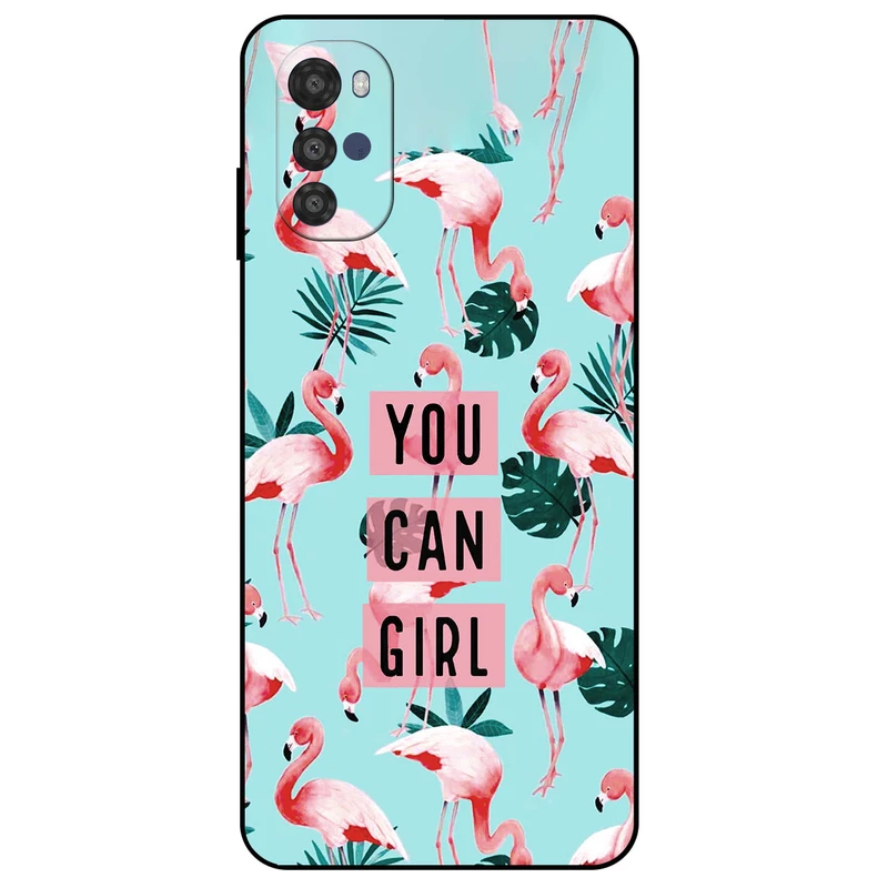 کاور مگافون طرح فلامینگو مدل 8032 مناسب برای گوشی موبایل موتورولا Moto E32 / E32s