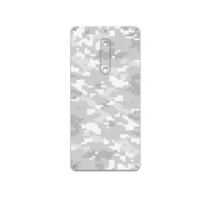MAHOOT Army-Snow-Pixel Cover Sticker for Nokia 5