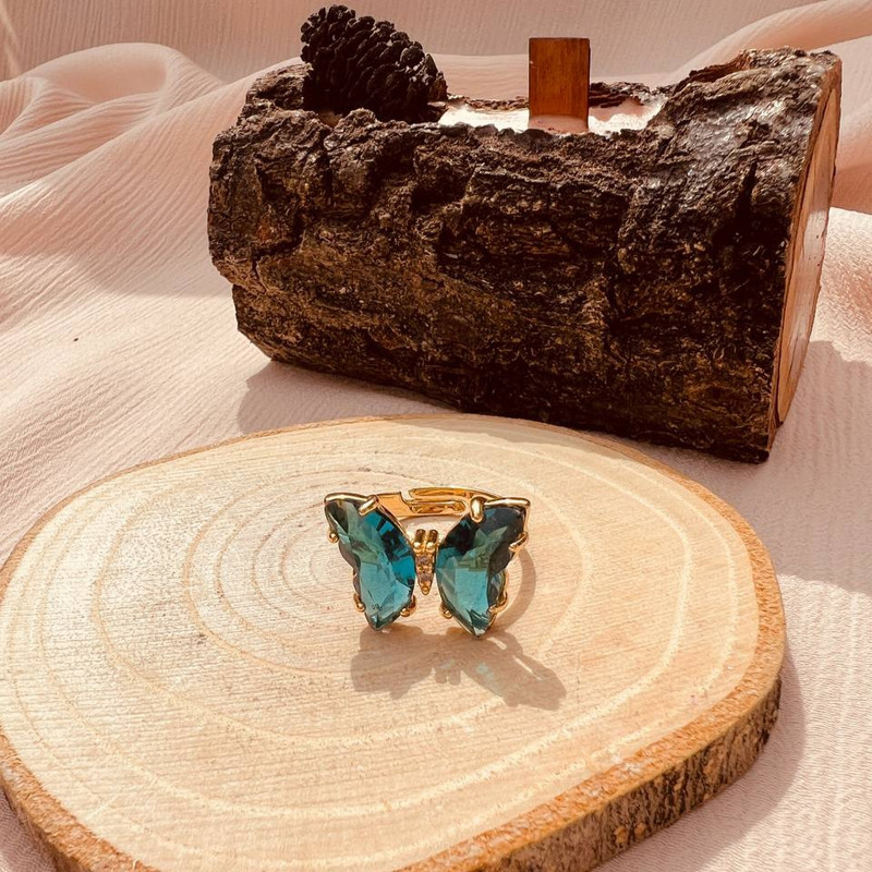 انگشتر زنانه مدل پروانه انگشتر زنانه مدل پروانه