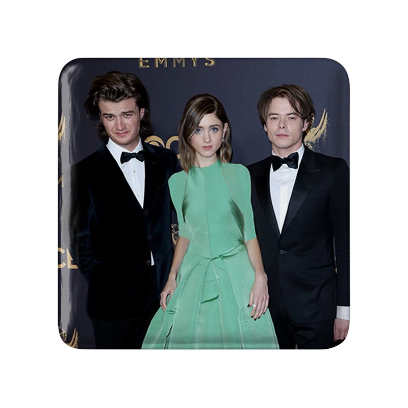 مگنت خندالو طرح سریال استرنجر تینگز Stranger Things  مدل مربعی کد 19334