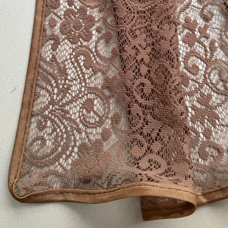 شال زنانه مدل توری گیپور بتجقه ای