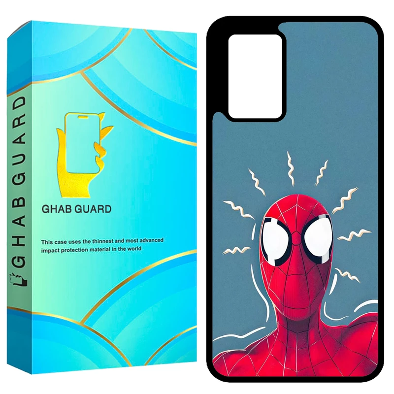 کاور قاب گارد طرح اسپایدر من مدل GCHP11S مناسب برای گوشی موبایل شیائومی Redmi Note 11 4G / Redmi Note 11S 4G