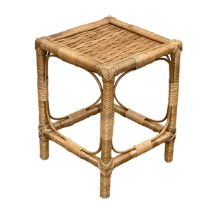 میز عسلی مدل مربع طرح روستیک