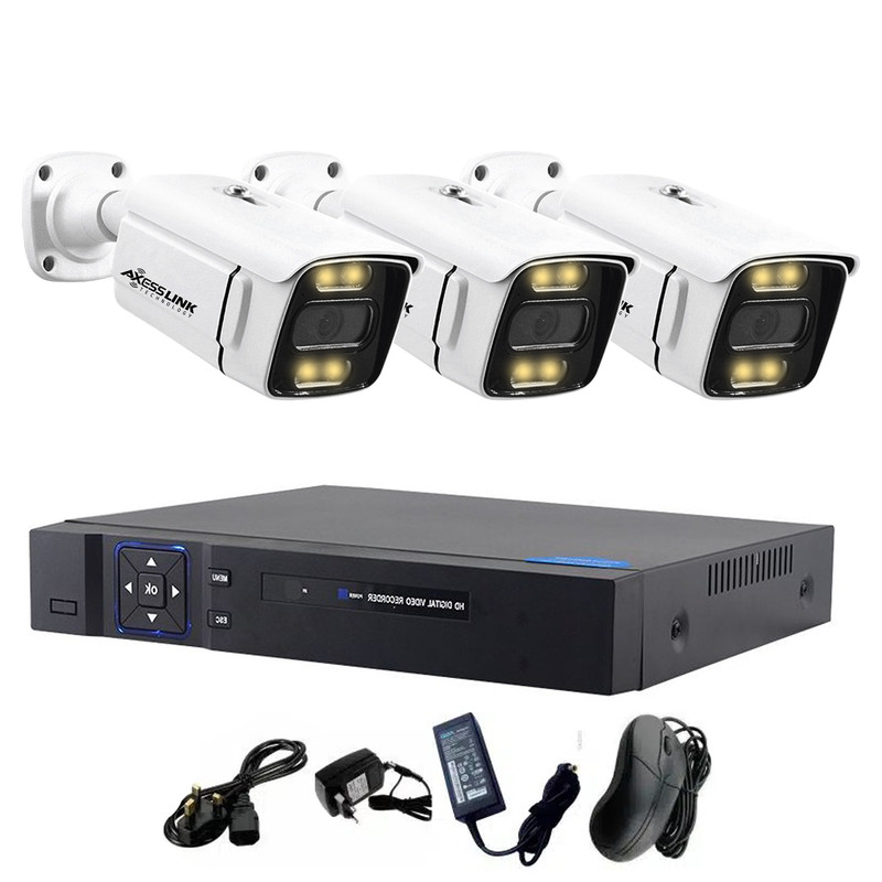 سیستم امنیتی کامل مدل   AHD - PACKAGE WARM 03 AXESSLINK مجموعه 3 عددی