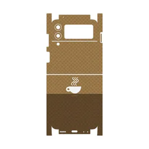 MAHOOT Minimal Cup of Coffee Icon-FullSkin Cover Sticker for Samsung Galaxy Z Flip3 5G