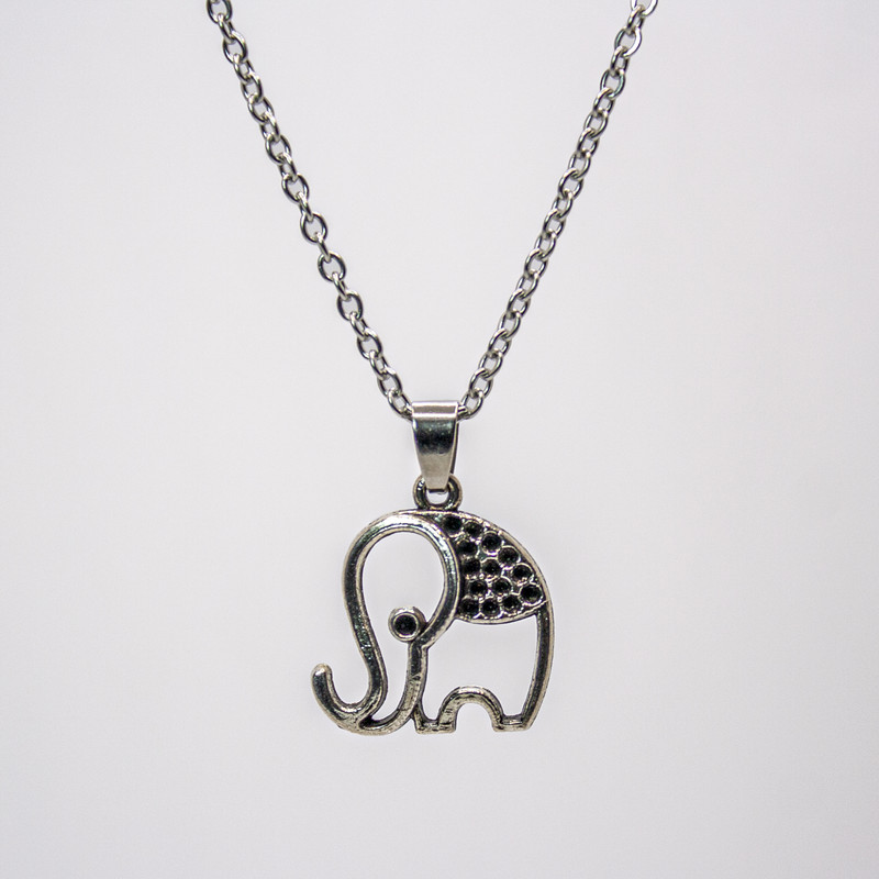 گردنبند دخترانه مدل فیل کد 242