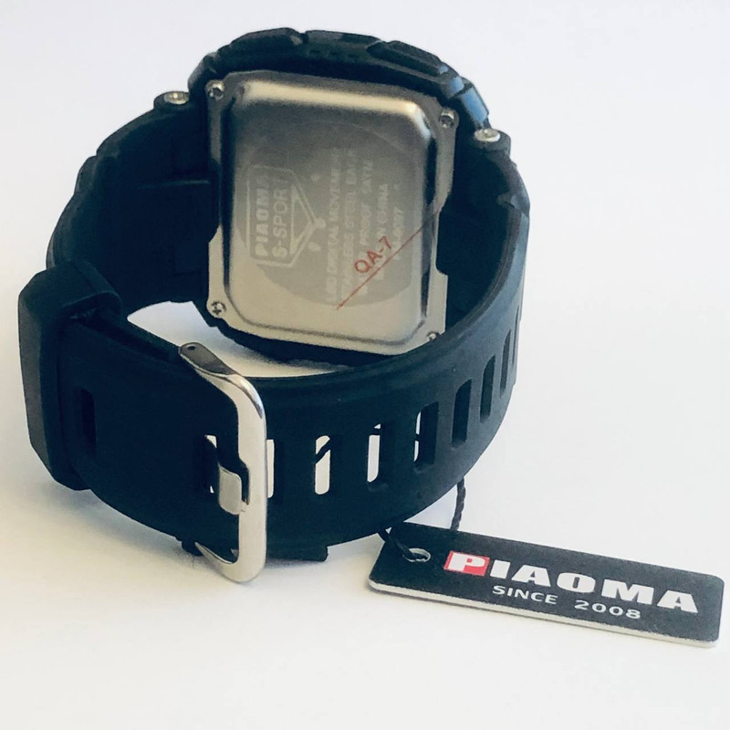 ساعت مچی دیجیتال مردانه پیائوما مدل PM-9097 BK ساعت مچی دیجیتال مردانه پیائوما مدل PM-9097 BK